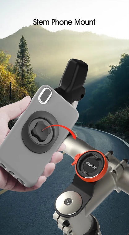 Mountain Bike Stem Phone Holder Bicycle MTB Stem Mount Stand Moto Navigator Outdoor Cycling  Smartphone for Xiaomi iPhone