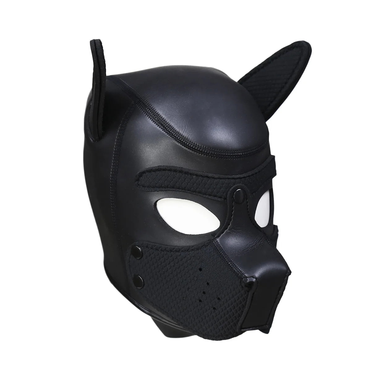 20 Styles Neoprene Puppy Play Dog Hood Mask,Bdsm Bondage Slave Pet Roleplay Party Pup Mask,Removable Muzzle,Couple Flirt Sex Toy