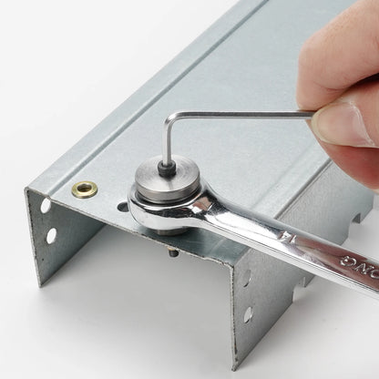 Rivet nut tool Hand Rivet Nut Gun Head Simple Installation Manual Riveter Rivnut Tool Accessory for M3 M4 M5 M6 M8 M10 M12