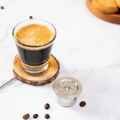 Reusable Coffee Capsule for Caffitaly Stainless Steel Refillable Crema Coffee Filter For TCHIBO Cafissimo K-Fee Coffee Machine