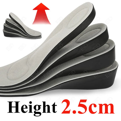 EiD Height increase insoles for growth arch support orthopedic Shoe Heel inserts Cushion Height Lift Taller Foot care Pad Unisex