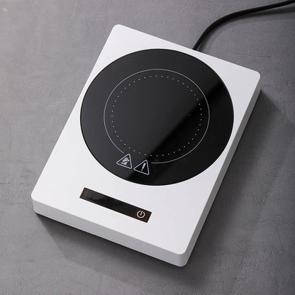 200W Cup Heater Mug Warmer 100°C Hot Tea Makers Warmer Coaster 5 Gear Cup Heaters Coffee Milk Tea Heating Pad 110V/220V