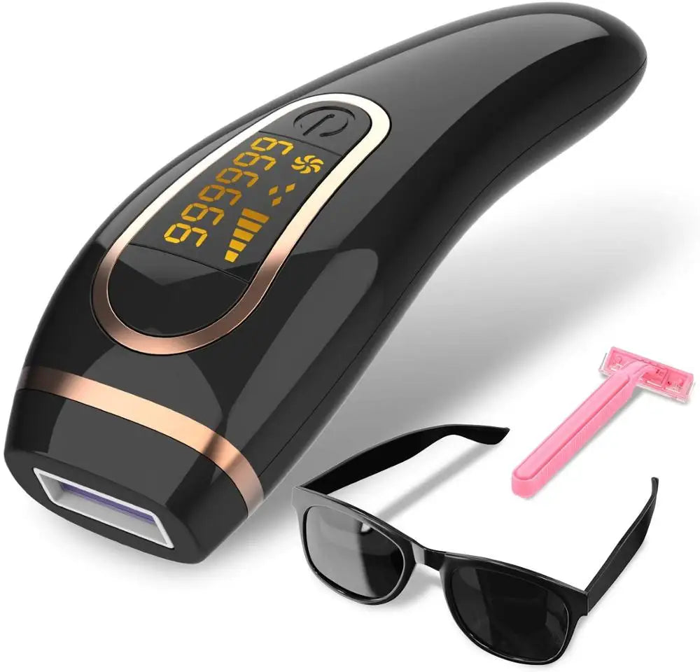 IPL Hair Removal for Women and Men Permanent Painless Laser Hair Removal System 999,999 Hair Remover Treatment for Whole Body