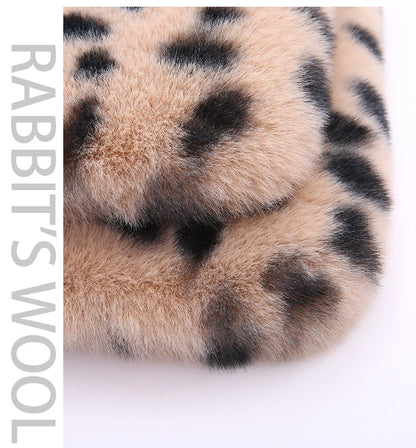 Seat Cushion Leopard Fluffy Pink Covers for Cars Seat Cover Car Decor Accessories Interior for Women for BMW Honda Hyundai LADA