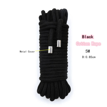 High Quality Japanese Bondage Rope Erotic Shibari Accessory for Binding Binder Restraint to Touch Tie Up Fun Slave Role Play