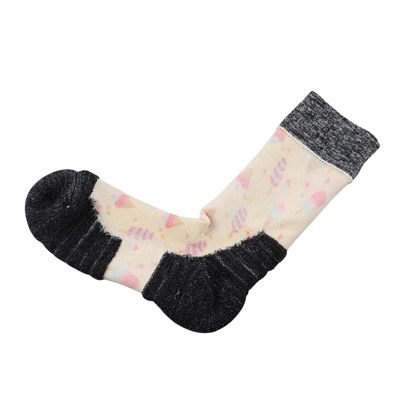 3 Pairs ZEALWOOD Athletic Running Socks Men's Women's Merino Wool Anti-blister Cushion Socks Hiking Environmental Protection