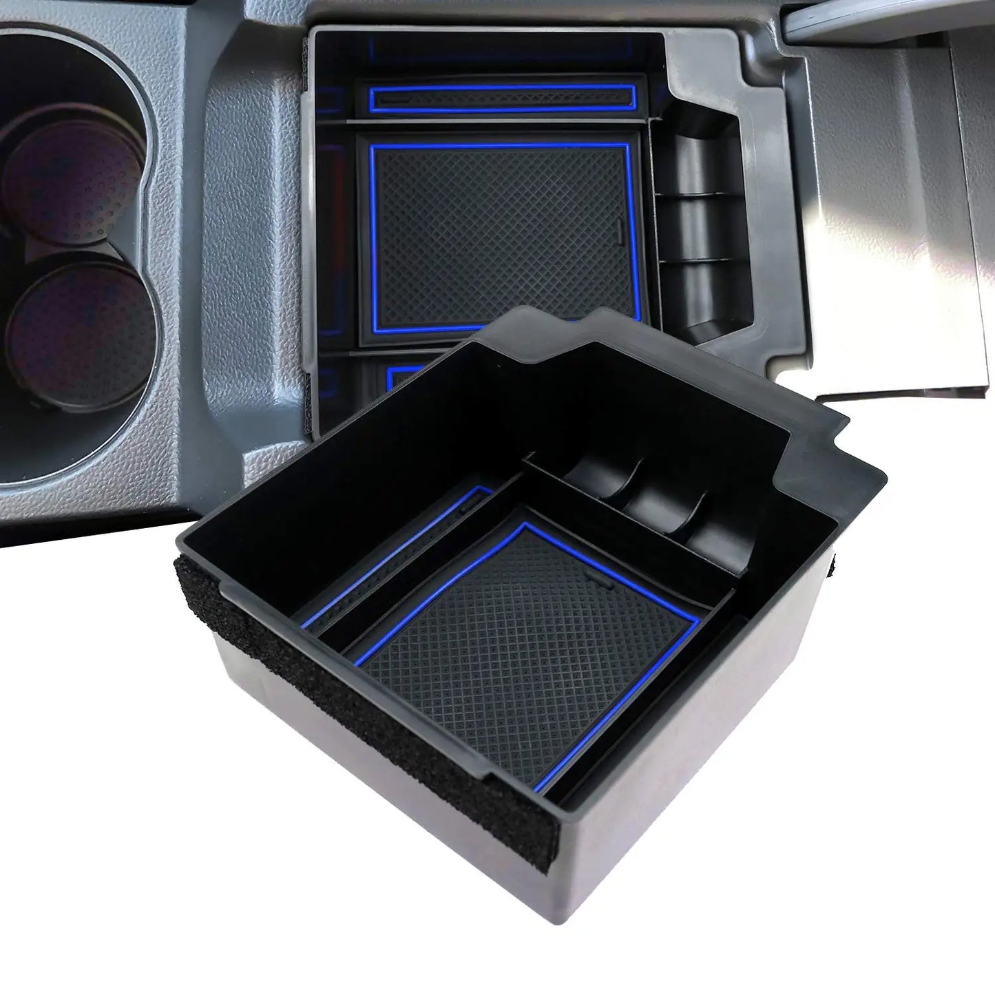 LFOTPP Car Armrest Storage Box for Seat Ateca 2017-2022 2023 2024 Central Control Container Auto Seat Ateca Accessories 2023