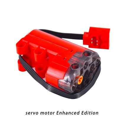 MOC High-Tech Power Functions Servo Motor Polarity Switch Light Set IR Speed Remote Control Receiver Battery Box DIY toys