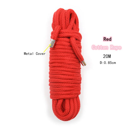 High Quality Japanese Bondage Rope Erotic Shibari Accessory for Binding Binder Restraint to Touch Tie Up Fun Slave Role Play