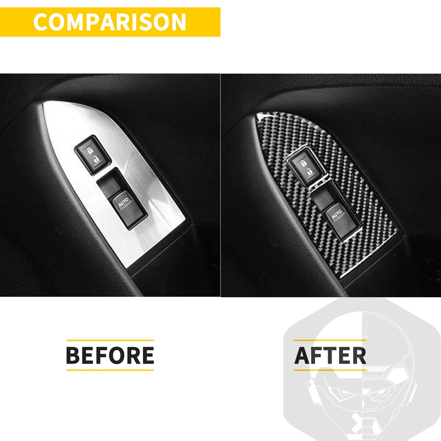 For Subaru BRZ Toyota 86 GT86 2017 2018 2019 Carbon Fiber Car Accessories Gear Shift Cup Holder Air Conditioning Trim Sticker