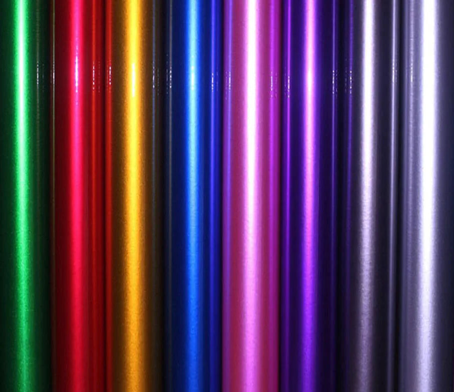 Gloss Metallic Gunmetal Vinyl Wrap Candy Glossy Grey Car Film Sticker With Air Bubble Auto Motorcycle Wrapping Covering Foil