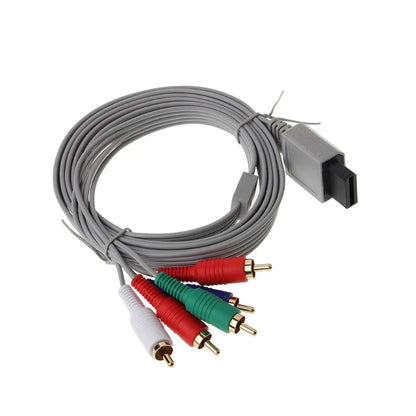 1.8m Component 1080P HDTV AV Audio 5RCA Adapter Cable For Nintendo Wii Console