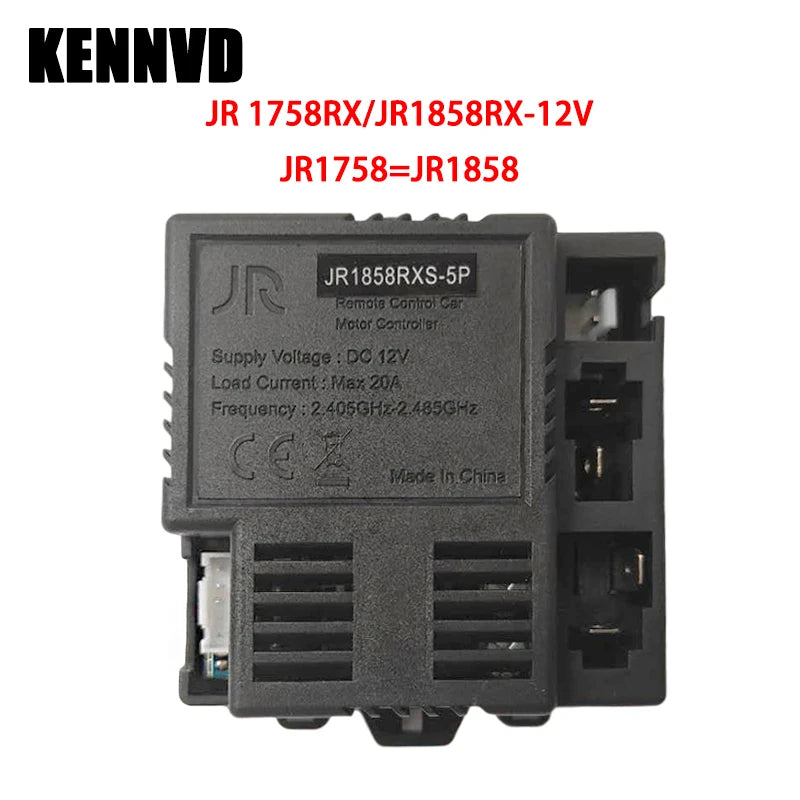 JR1758RX-12V JR1858RXS-5P 5Pin 7Pin Children's Electric Ride Toys on Car 2.4G Bluetooth Remote Control Receiver Controller Parts