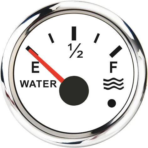 Car Marine Boat Boost Alarm Gauge 2‘’52mm Oil pressure Meter Water Level Fuel Temperature 12V 24V Voltmeter Accessories Meter