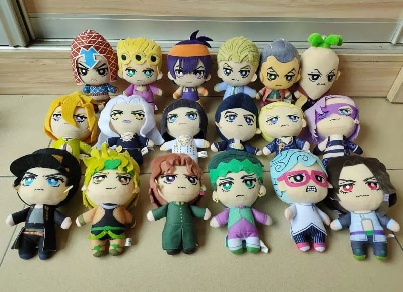 JoJoss Bizarre Adventure Golden Wind Buccellati Abbacchio Fugo Yoshikage Kira Rohan Kishibe Josuke Higashikata Jotaro Kujo plush