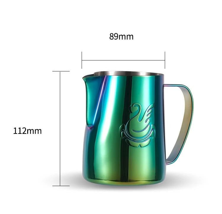 Milk Jugs  Espresso Coffee Making Cup Coffee Latte Art Cup Swan Frothing Pitcher Cup Milk Frothing Pitcher Coffeeware