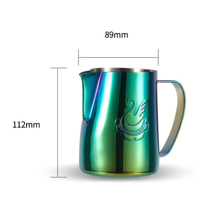 Milk Jugs  Espresso Coffee Making Cup Coffee Latte Art Cup Swan Frothing Pitcher Cup Milk Frothing Pitcher Coffeeware