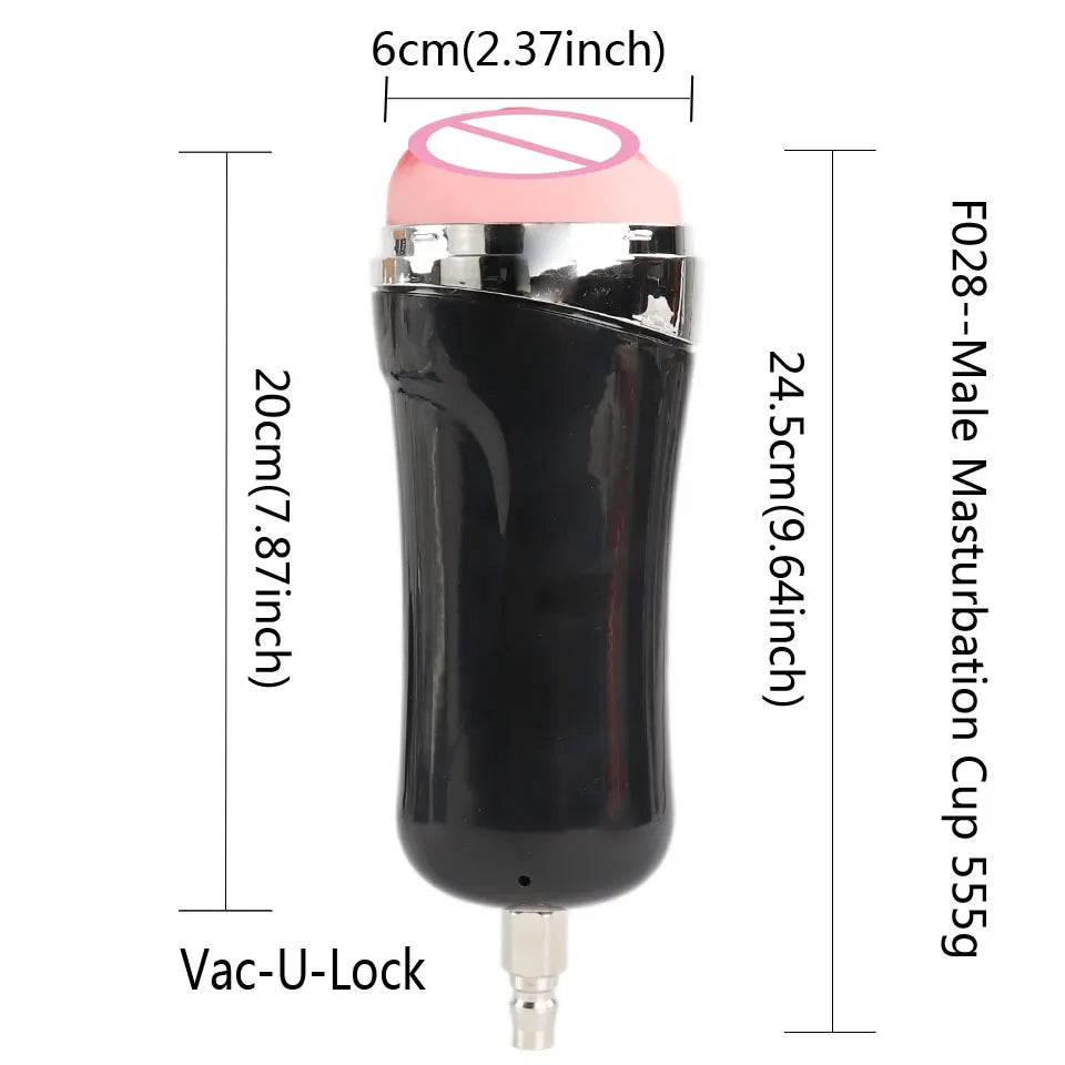 Premium Sex Machine Attachment VAC-U-LOCK Dildo Suction Cup Love Machine For Women,Adapter For Quick/3XL female and man machines