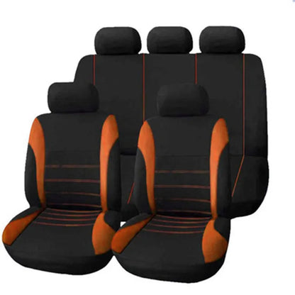 2/5Seats Fabric Car Seat Covers For Peugeot 508 207 307 407 3008 206 2008 208 sw 308 107 301 408 5008 4008 Rifter Traveller RCZ