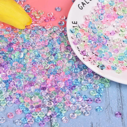 40g/Pack DIY fishbowl beads Polystyrene Craft Styrofoam Filler Beads Handicraft Balls Clay toys for Plasticine supplies