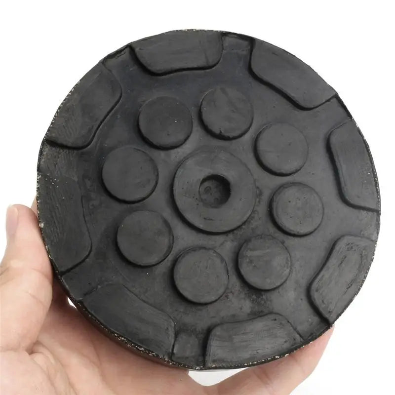 4Pcs Universal Round Rubber Arm Pads For Car Auto Jacking Lift Dia 120mm Thick 25mm Car Auto Truck Hoist