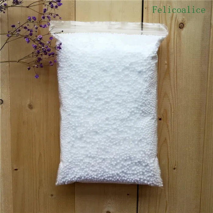 15g /bag DIY Snow Mud Particles Accessories Slime Balls Small Tiny Foam Beads For Floam Filler For DIY Supplies 2-4mm