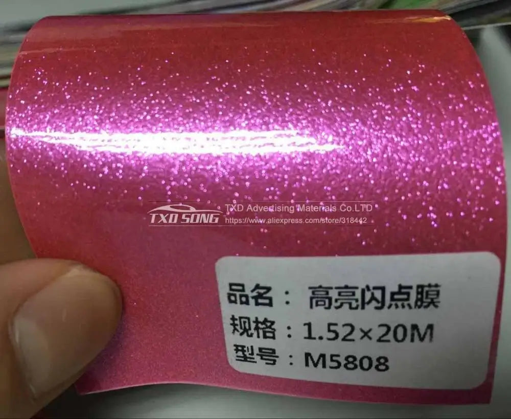 12/30/50/58X100CM/LOT FOR CHOICE Premium Blue High glossy diamond vinyl wrap film with air free bubble