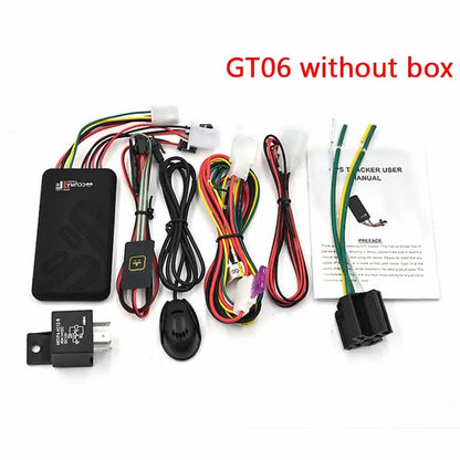 Mini GT06 Car GPS Tracker SMS GSM GPRS Vehicle Online Tracking System Remote Control Alarm for Google Map Gps Locator