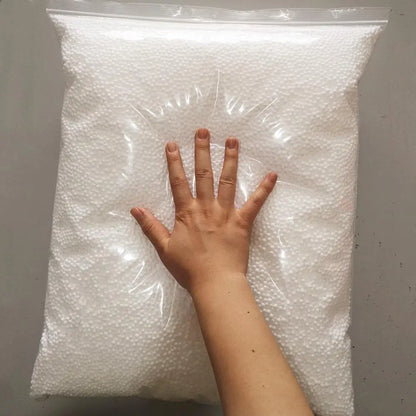 250g 4-6mm No Bleeding Foam Beads Slime Supplies Balls Tiny Snow Charms Filler Addition for Slime Mud Particles Accessories