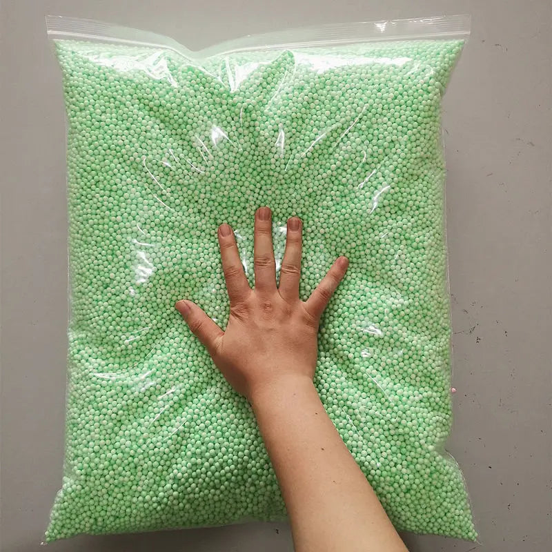 250g 4-6mm No Bleeding Foam Beads Slime Supplies Balls Tiny Snow Charms Filler Addition for Slime Mud Particles Accessories