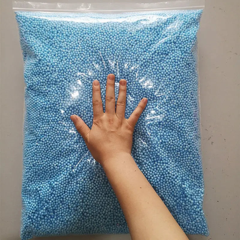 250g 4-6mm No Bleeding Foam Beads Slime Supplies Balls Tiny Snow Charms Filler Addition for Slime Mud Particles Accessories