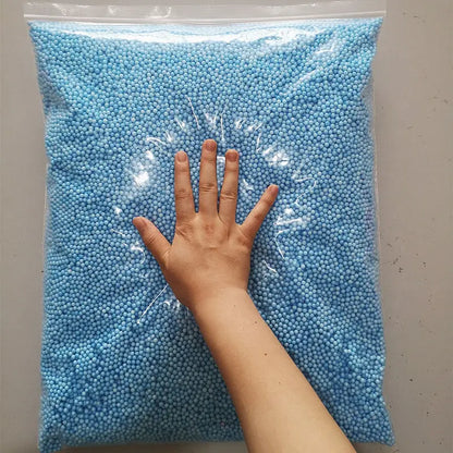 250g 4-6mm No Bleeding Foam Beads Slime Supplies Balls Tiny Snow Charms Filler Addition for Slime Mud Particles Accessories