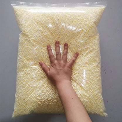 250g 4-6mm No Bleeding Foam Beads Slime Supplies Balls Tiny Snow Charms Filler Addition for Slime Mud Particles Accessories
