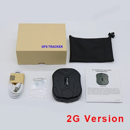 Car Tracker TKSTAR GPS Tracker Car 10000mAh 2G 4G TK905B GPS Locator Waterproof GPS Tracker Auto Magnet Free Web APP PK TK915