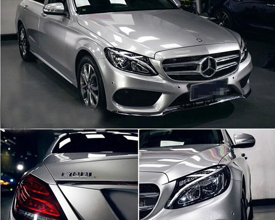 Gloss Metallic Gunmetal Vinyl Wrap Candy Glossy Grey Car Film Sticker With Air Bubble Auto Motorcycle Wrapping Covering Foil