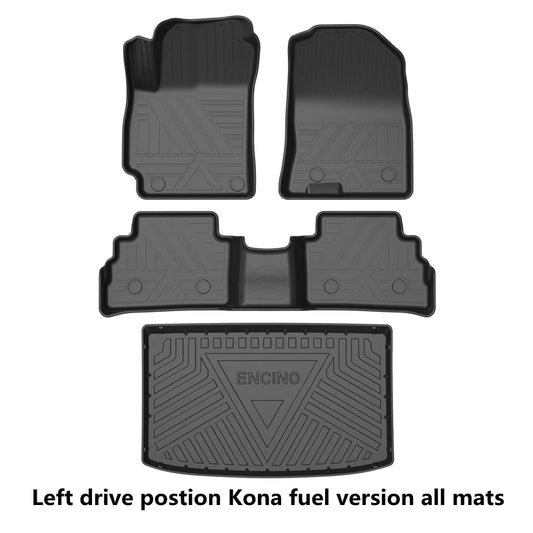 Use for 2018-22 Hyundai Kona custom car carpet car floor mats Kona trunk Full Set Fit For Hyundai Kona waterproof car floor mats