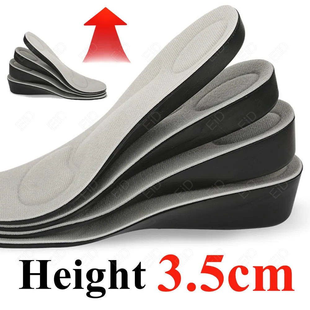EiD Height increase insoles for growth arch support orthopedic Shoe Heel inserts Cushion Height Lift Taller Foot care Pad Unisex