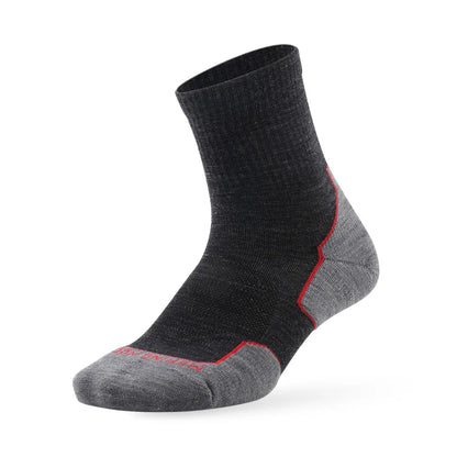 ZEALWOOD Marathon Running Socks, Men's Women's Outdoor Merino Wool Sports Compression Socks Breathable Cushion Cycling 1/3 Pairs