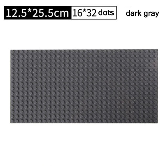 32*32 50*50 Dots Classic Base Plates Blocks DIY Small Size City Road Bricks Baseplates Construction Building Toys For Kids Gifts