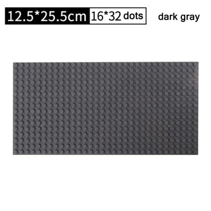 32*32 50*50 Dots Classic Base Plates Blocks DIY Small Size City Road Bricks Baseplates Construction Building Toys For Kids Gifts