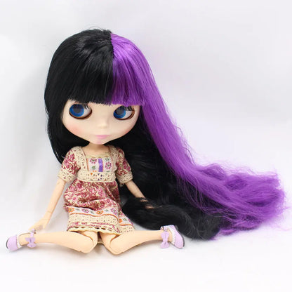 ICY DBS Blyth Doll Series Yin-yang hair style like Sia white skin 1/6 BJD ob24 anime cosplay
