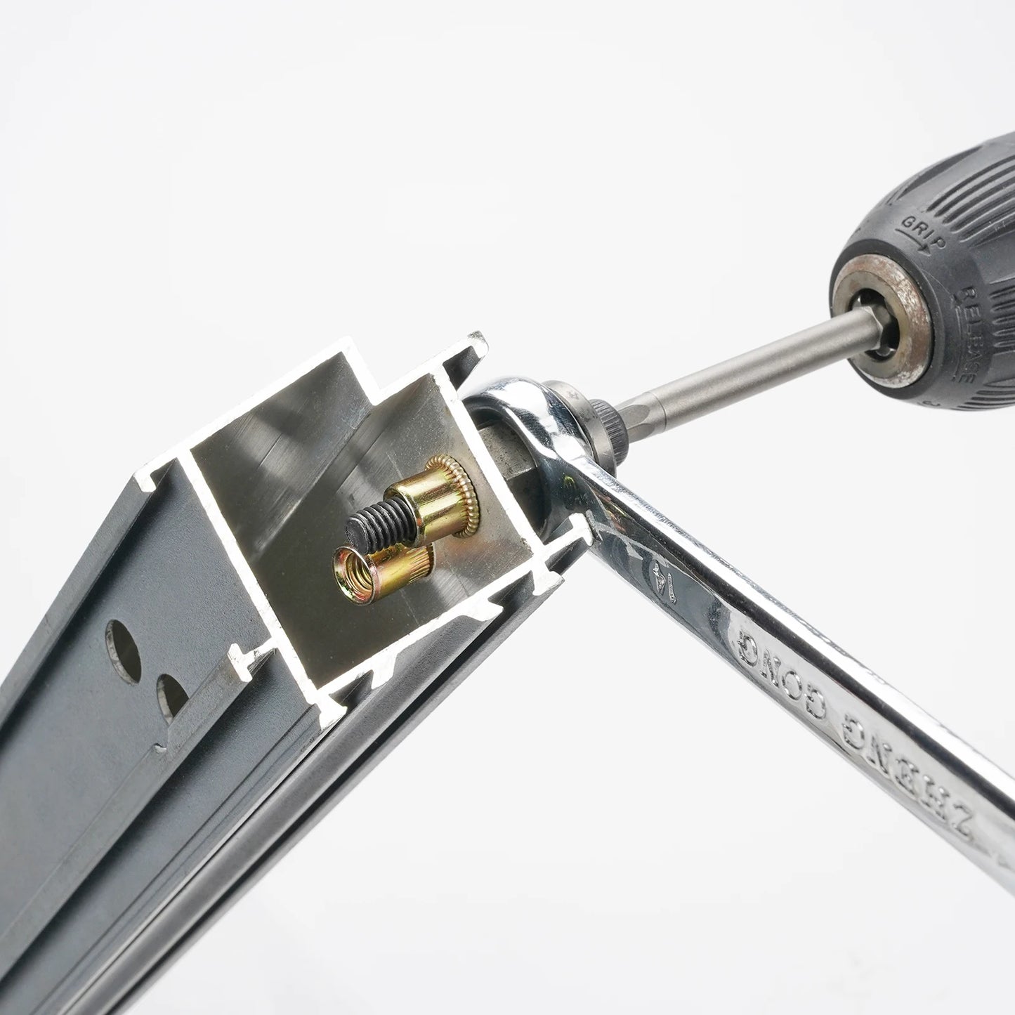 Rivet nut tool Hand Rivet Nut Gun Head Simple Installation Manual Riveter Rivnut Tool Accessory for M3 M4 M5 M6 M8 M10 M12