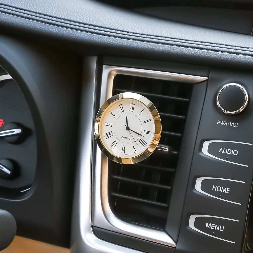 Car Ornament Electronic Meter Clock Timepiece Car Interior Decoration Auto Sticker Watch Fashion Car-Styling Accessories Gift
