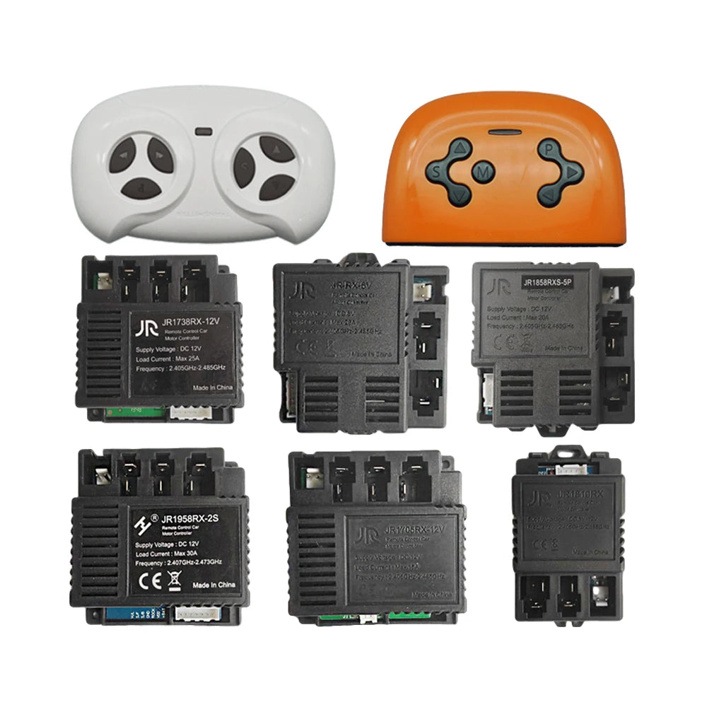 Children's Electric Ride on Car 2.4G Bluetooth Remote Control Receiver Motherboard Transmitter Parts JR-RX-12V JR-RX-6V JR1603