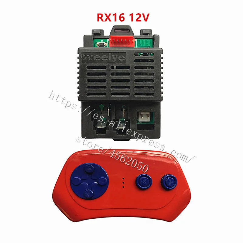 Weelye 6V 12V RX16 children's electric car remote control receiver,2.4G Bluetooth can ride on baby electric car receiver