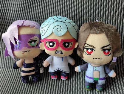 JoJoss Bizarre Adventure Golden Wind Buccellati Abbacchio Fugo Yoshikage Kira Rohan Kishibe Josuke Higashikata Jotaro Kujo plush