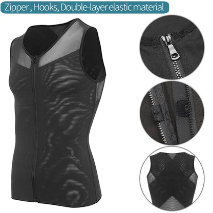 Men Slimming Body Shaper Belly Control Waist Trainer Man Shapewear Modeling Underwear Shapers Corrective Posture Vest Corset