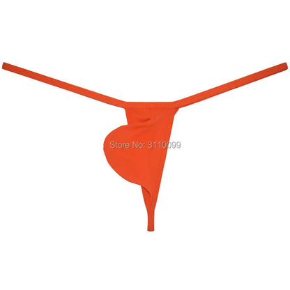 Men Super Soft Smooth T-back Underwear Mini Bikini Bulge Pouch Skinny Panties G-string Tangas