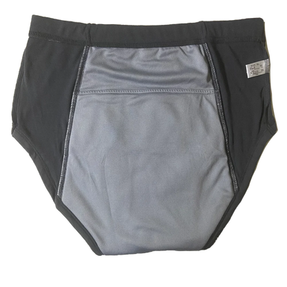 Men's Washable Incontinence Shorts Open Underwear Adults Patient Reusable Breathable Pant Diapers for Adults Prostate 500ml