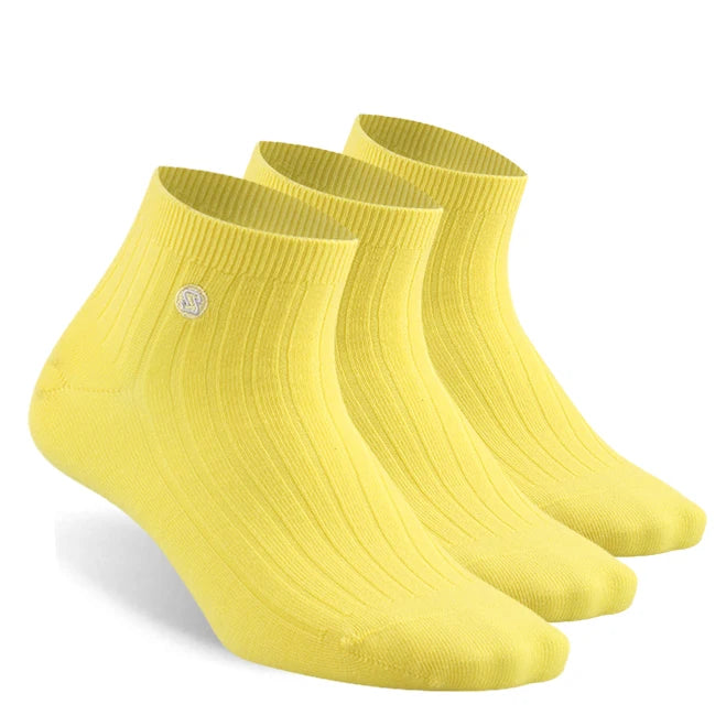 ZEALWOOD Men's Women's Merino Wool Antibacterial Socks Ankle/Crew Anti-blister Ultra-Light Running Golf Tennis Cycling 1/3 Pairs